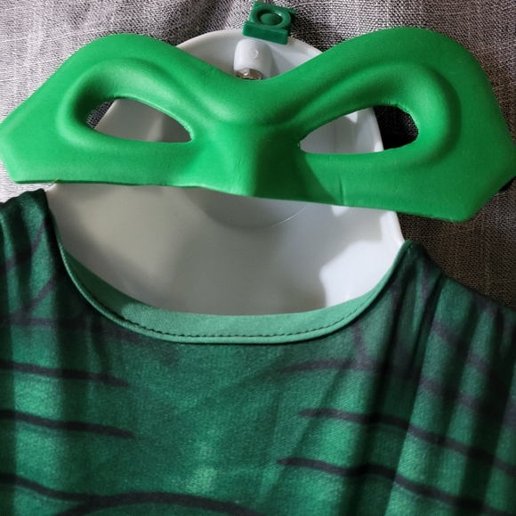 🎃GREEN LANTERN 2012 LICENSED HAL JORDAN like new CHILD COSTUME Medium 8/10 - Picture 6 of 15